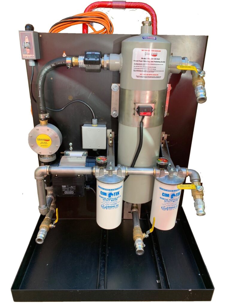 diesel fuel polishing system sailboat